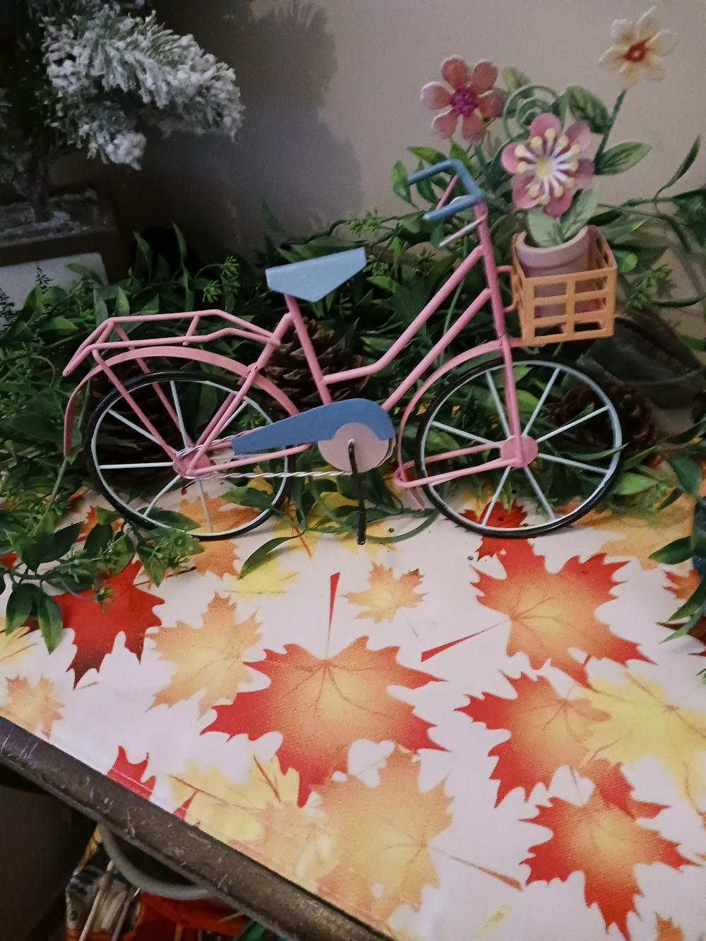 Decorative Metal Bike. Vintage 1997